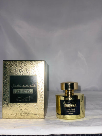 Confidential Private Gold Eau de Parfum 100ml